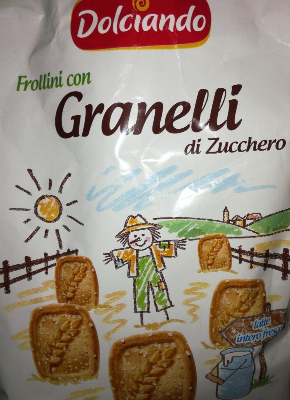 Фото - Печиво цукрове пісочне Frollini Con Granelli Di Zucchero Dolciando