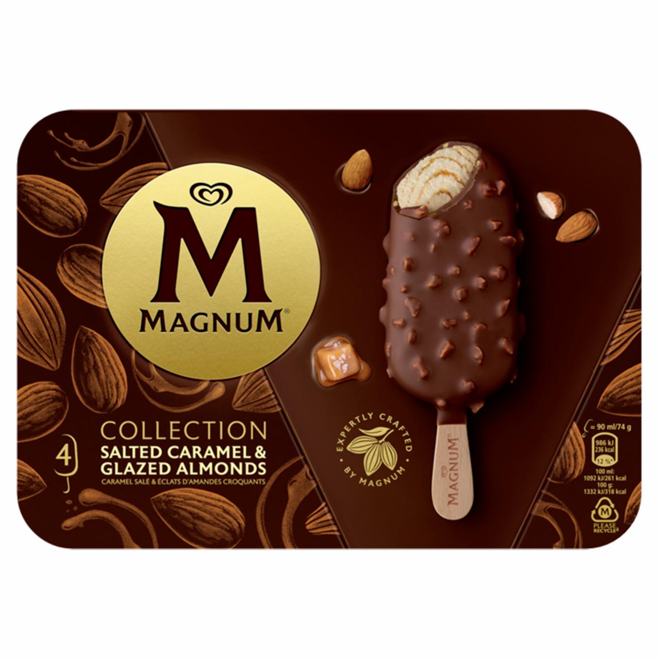 Фото - Морозиво зі смаком солоної карамелі та мигдалю Magnum