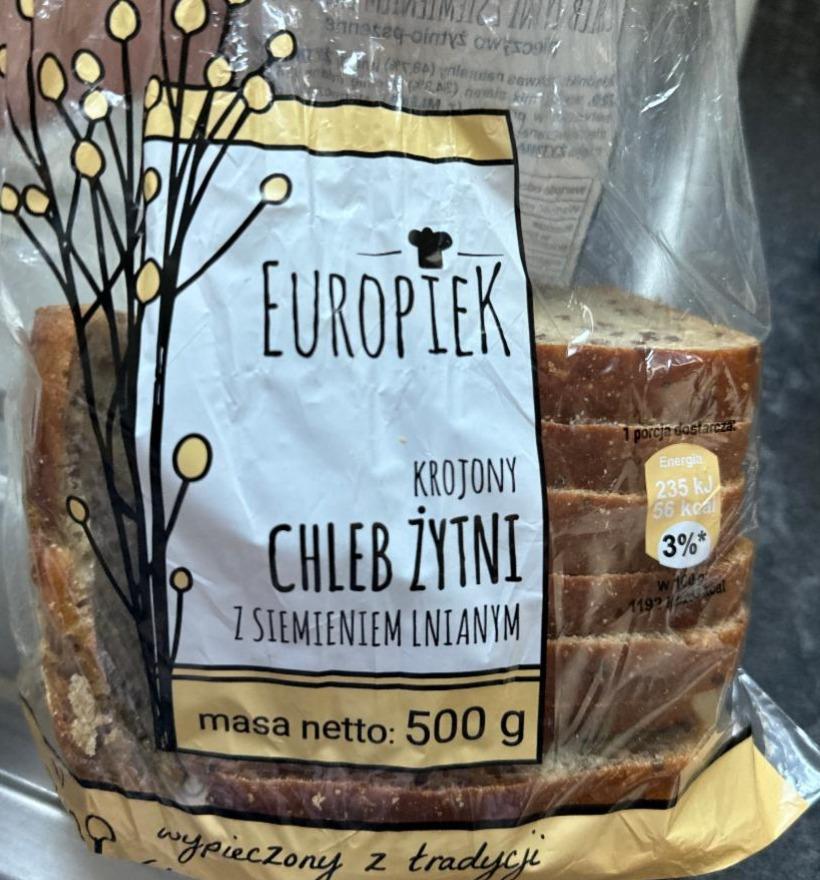 Фото - Хліб житній з лляним насінням Europiek