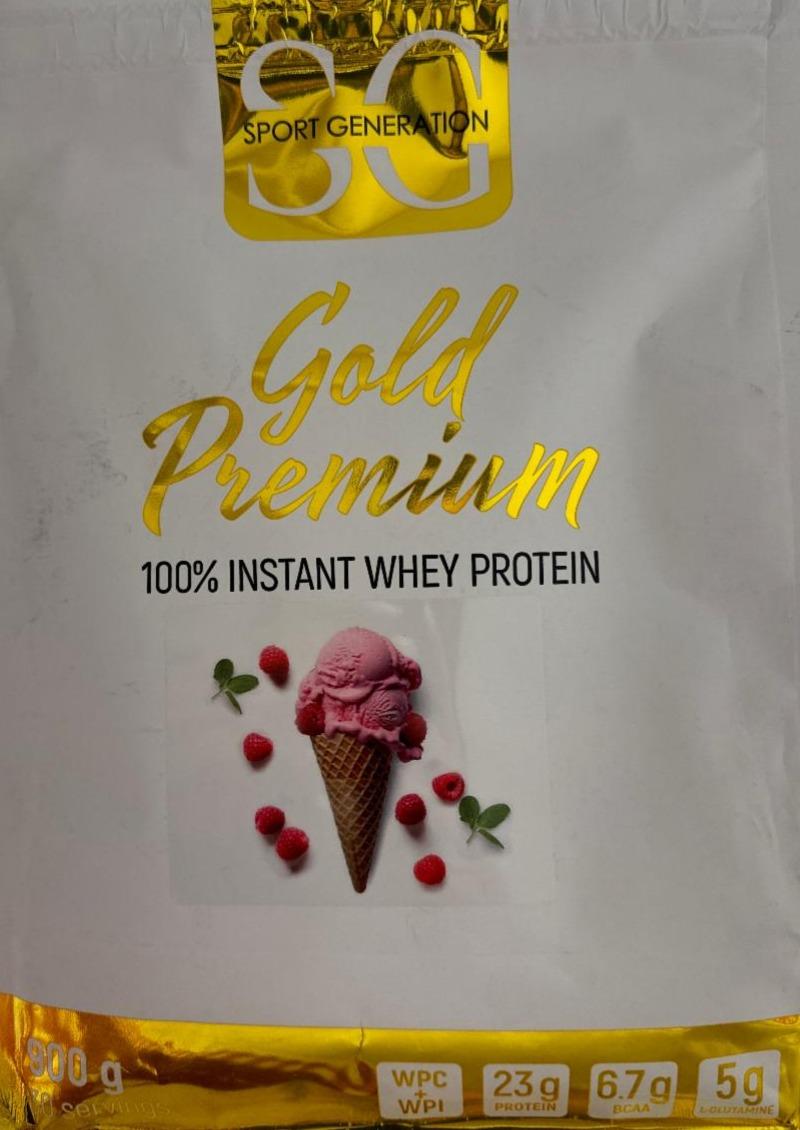 Фото - Gold Premium 100% Whey Protein Ванільне морозиво Sport Generation