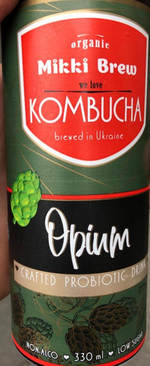 Фото - Комбуча Opium Mikki Brew