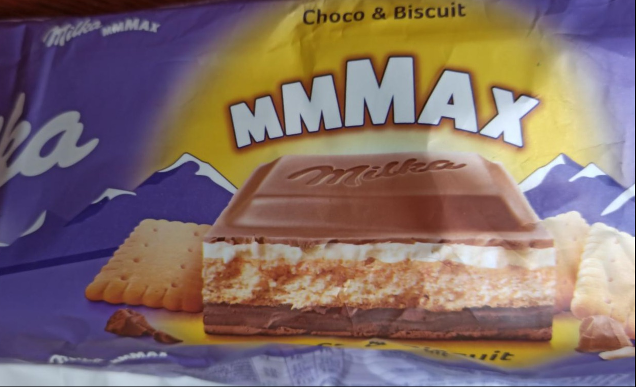 Фото - Молочний шоколад пряник MAX Choco Biscuit Milka