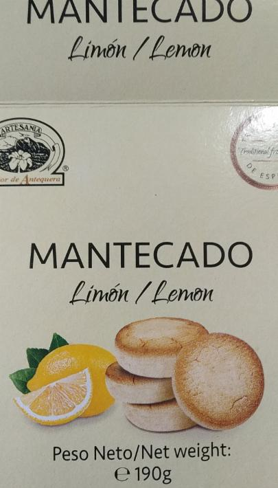 Фото - mantecado lemon Artesania