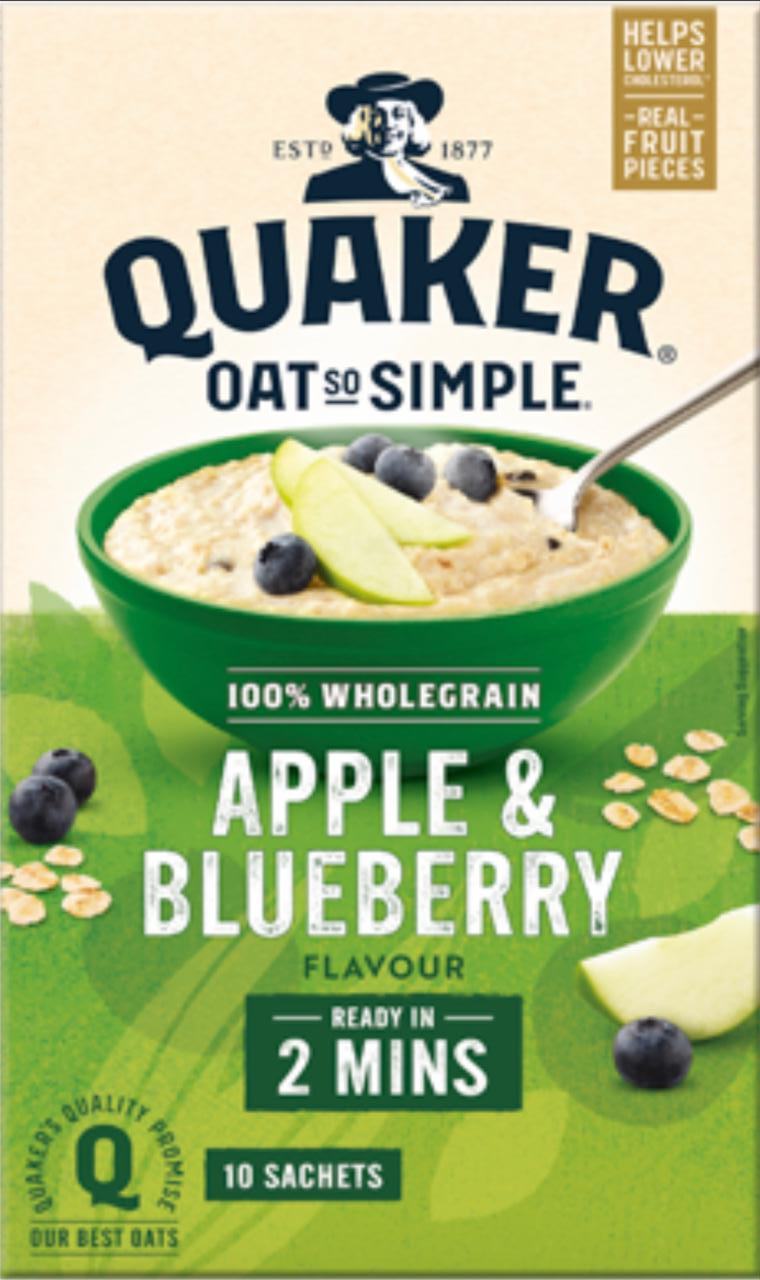 Фото - So Simple Apple And Blueberry Porridge Quaker
