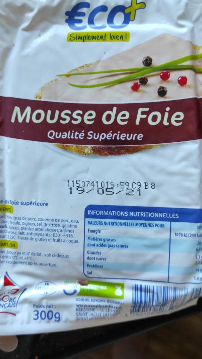 Фото - Mousse de Foie Qualité Supérieure Eco+