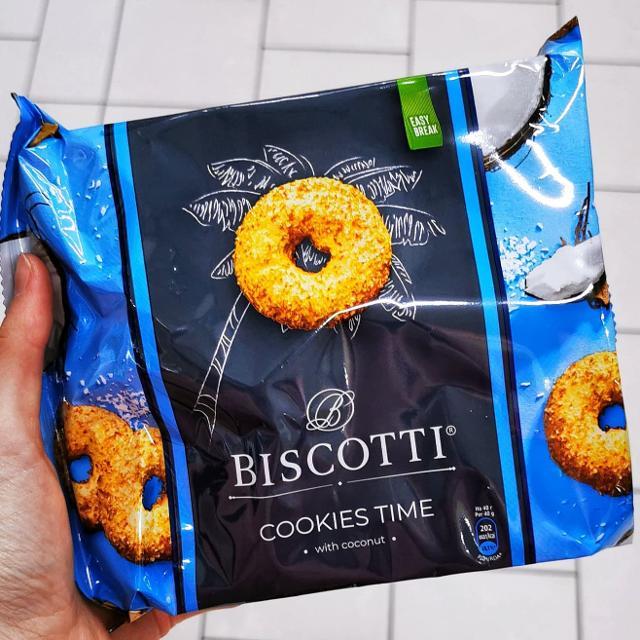 Фото - Печиво біскотті з кокосом Biscotti cookies time with coconut