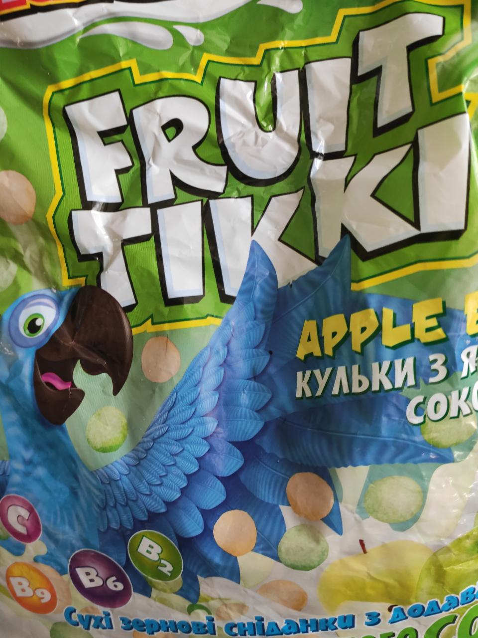 Фото - Кульки зернові з яблучним соком Fruit Tikki
