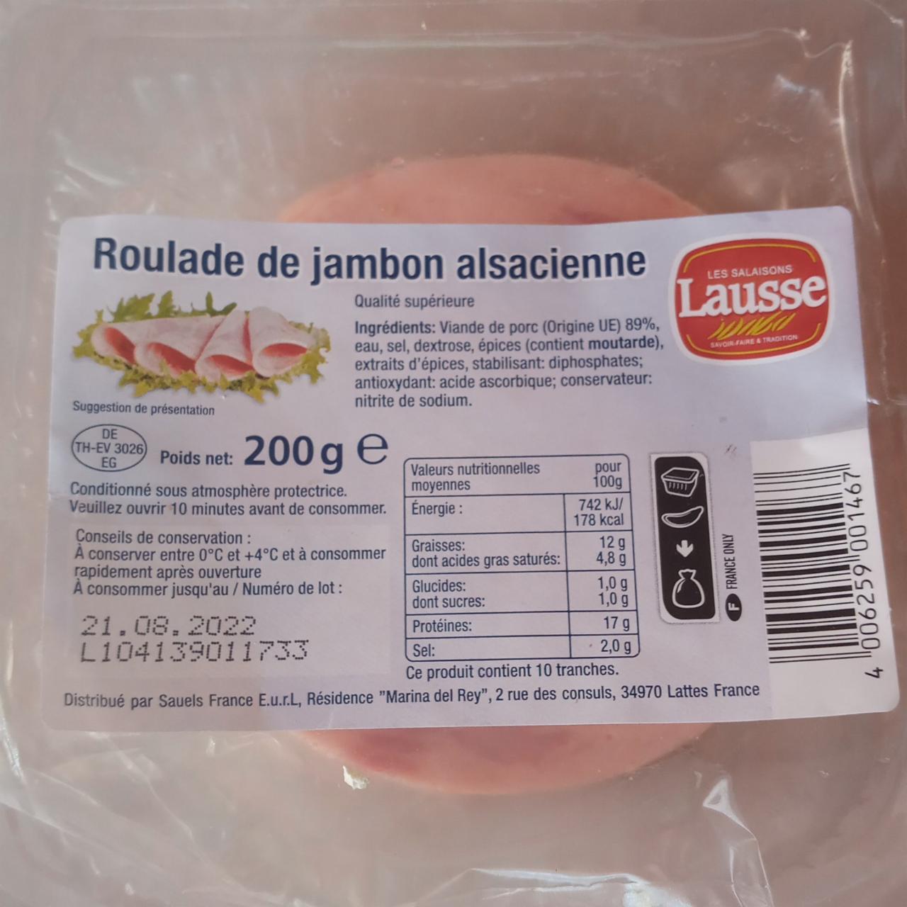 Фото - Roulade de jambon alsacienne Lausse
