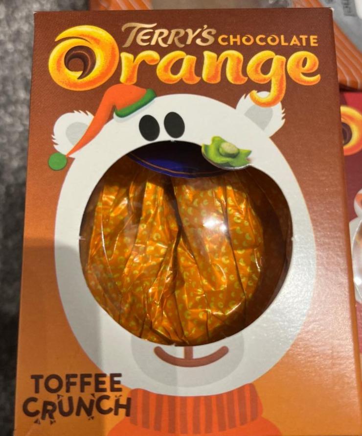 Фото - Шоколад Orange toffee crunch Terry's