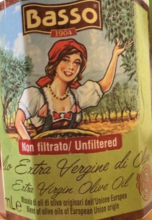 Фото - Оливкова олія Extra Virgin першого холодного віджиму нефільтрована Basso