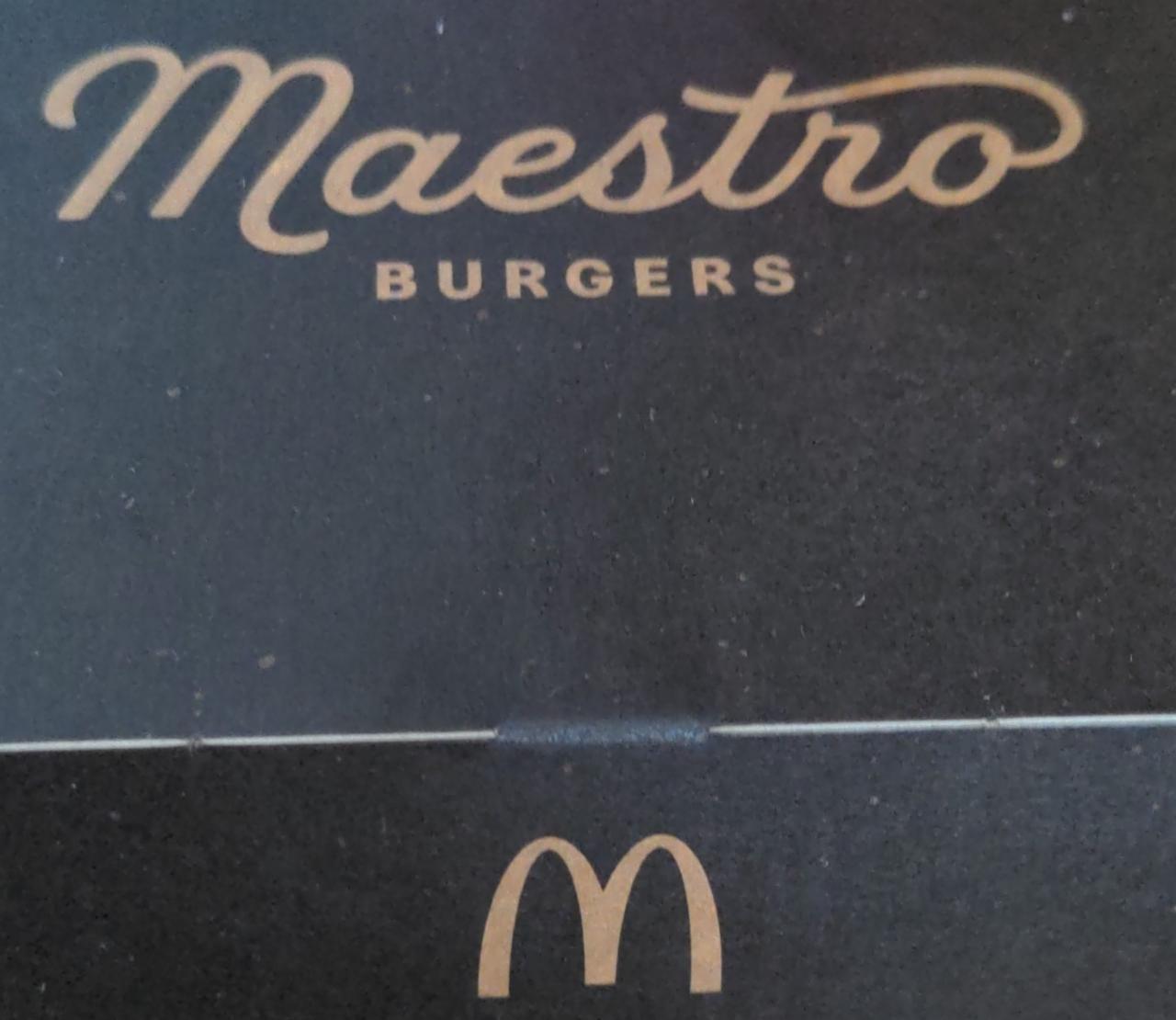 Фото - Burger Maestro Grand Classic Mc Donald's
