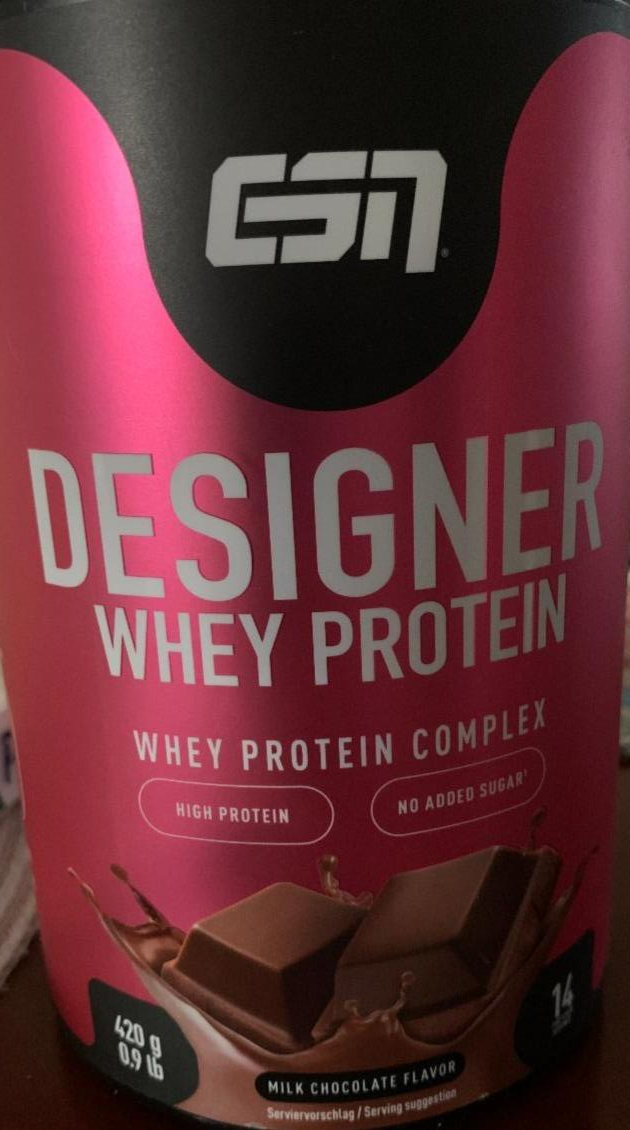 Фото - Дизайнерський молочний шоколад із сироватковим протеїном ESN