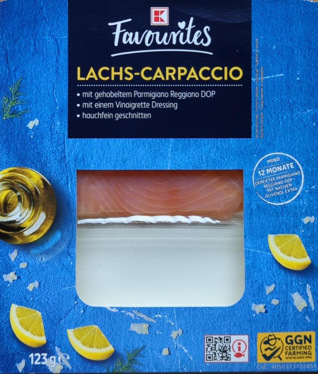 Фото - Карпаччо з лосося Lachs-Capraccio K-Favourites