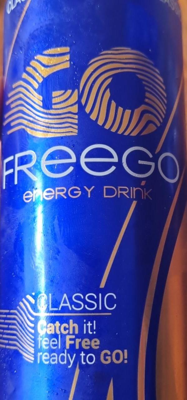 Фото - Energy Drink Classic Blue Premium Freego