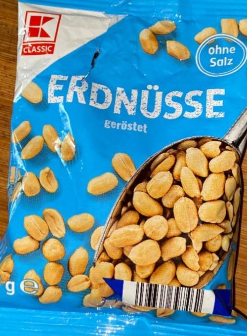 Фото - Смажений арахіс Erdnüsse geröstet K-classic