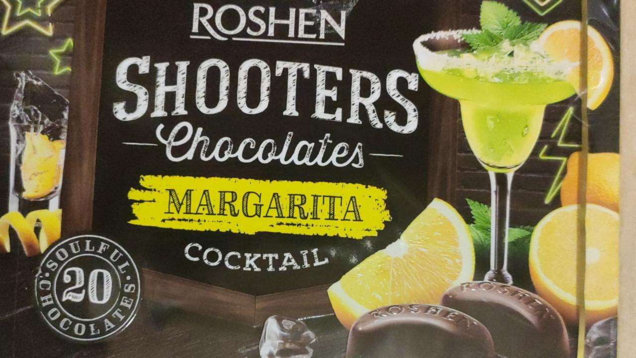 Фото - Цукерки шоколадні Margarita coctail Shooters Roshen