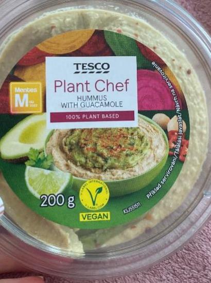 Фото - Plant Chef Hummus with guacamole Tesco