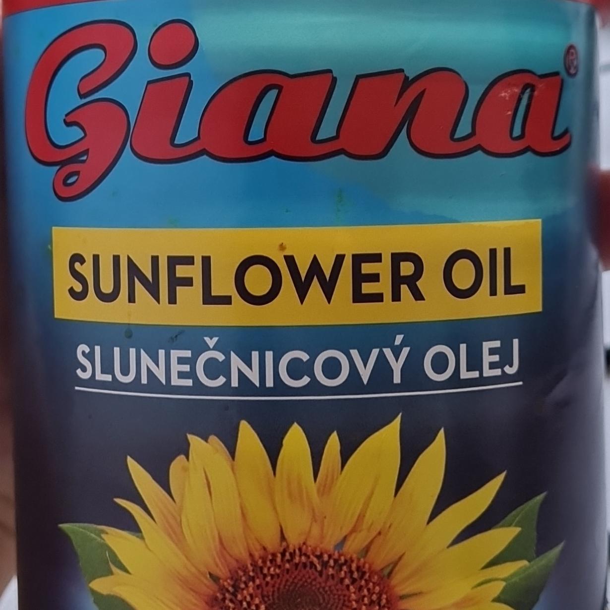 Фото - Олія соняшникова Sunflower Oil Giana