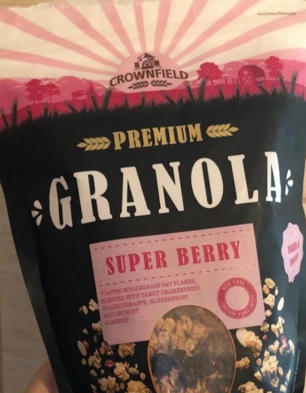 Фото - Granola super berry Premium Crownfield
