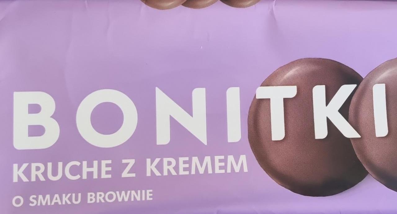 Фото - Kruche z kremem o smaku brownie Bonitki