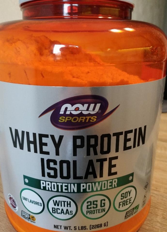 Фото - Сироватковий протеїн ізолят Now Foods