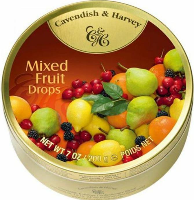 Фото - Цукерки Mixed Fruit Drops Cavendish & Harvey