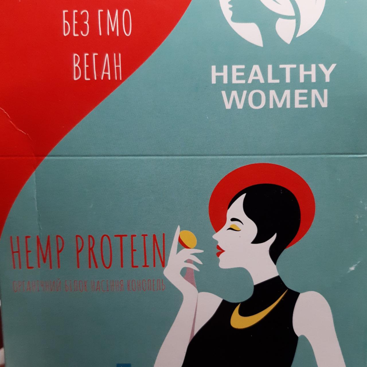 Фото - Протеїн конопляний органічний Hemp Protein Healthy Women