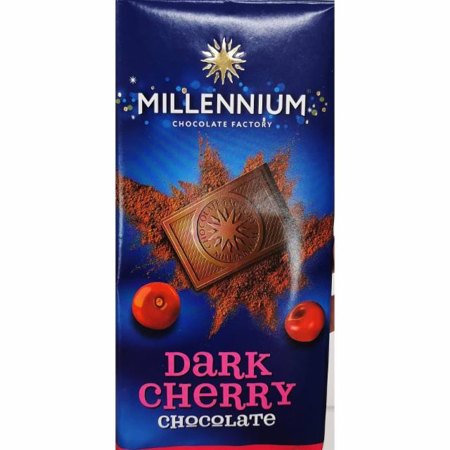 Фото - Шоколад чорний з вишнею Cherry Dark Millennium