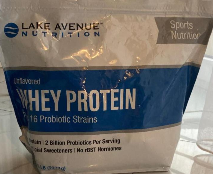 Фото - Пробіотики сироваткового білка без смаку 5 фунтів Lake Avenue Nutrition