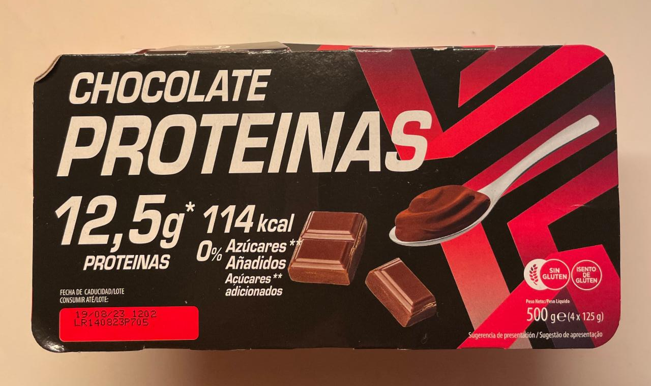 Фото - Десерт молочний з какао Chocolate Proteínas Reina