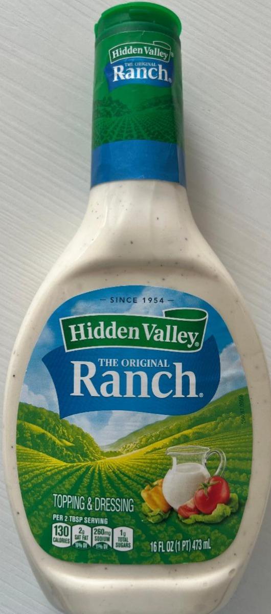 Фото - Соус The Original Ranch Dressing Hidden Valley