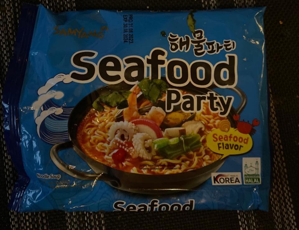 Фото - Noodle soup Seafood party Samyang