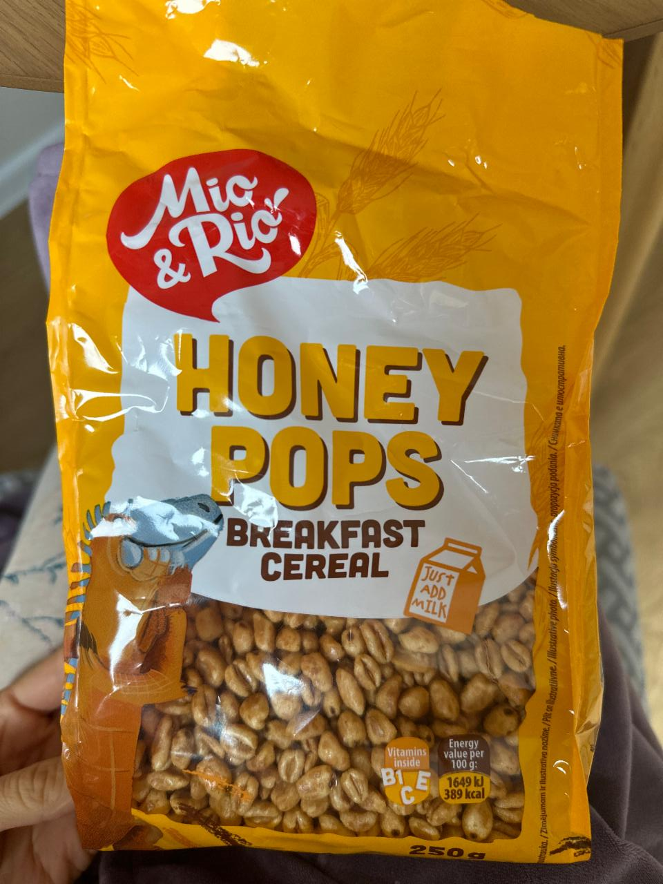 Фото - Сніданок сухий Honey Pops Mio & Rio