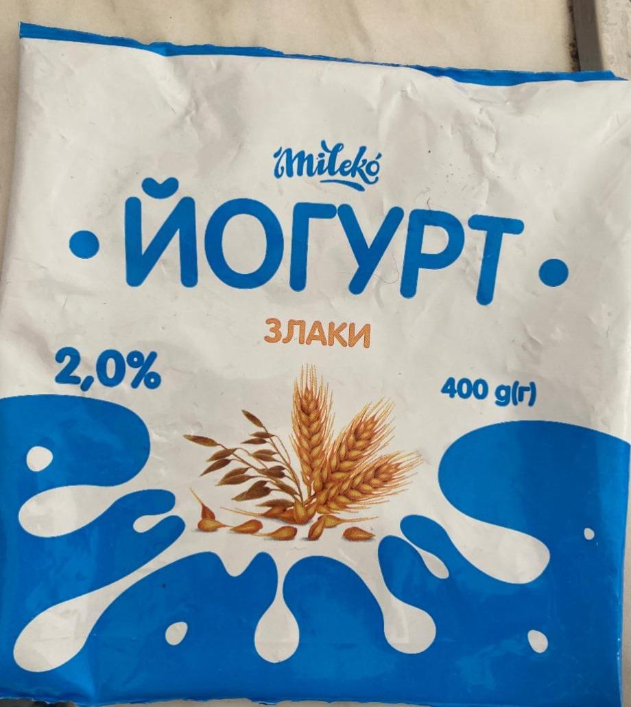 Фото - Йогурт 2% Злаки Mileko