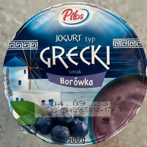 Фото - Jogurt typ grecki smak borówka Pilos