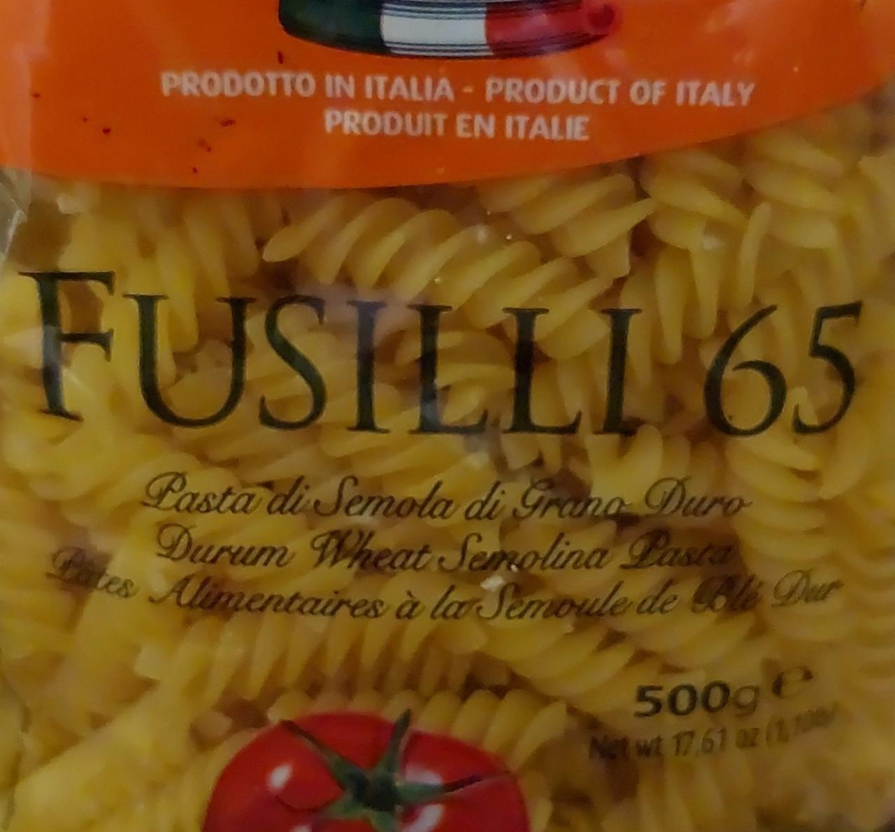 Фото - Італійська паста з твердих сортів пшениці Fusilli Ottima
