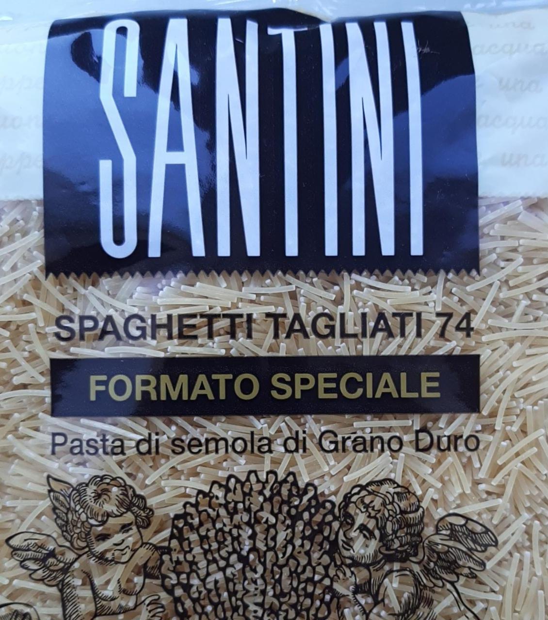Фото - Макарони Spaghetti Tagliati 74 Santini