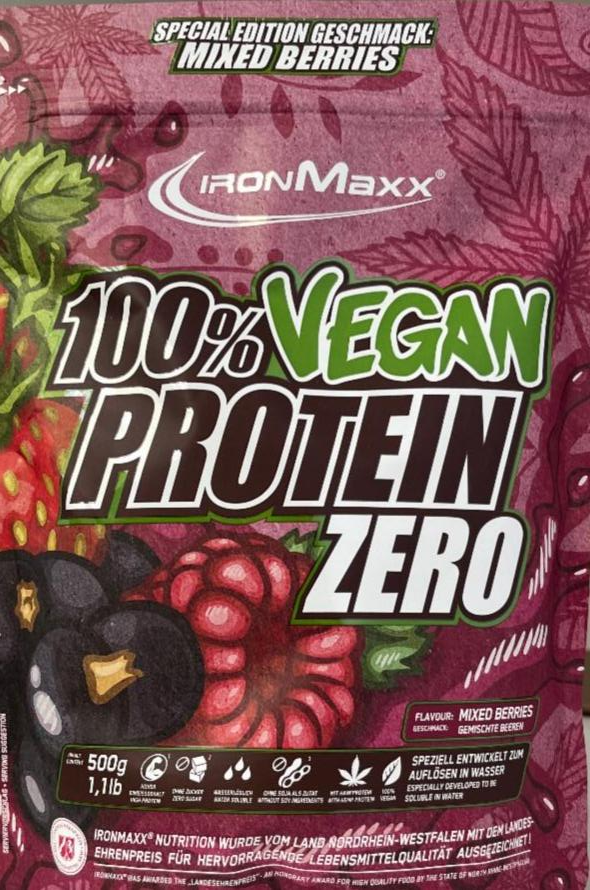 Фото - Протеїн 100% Vegan Zero IronMaxx