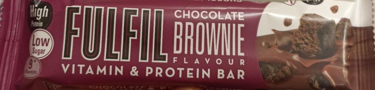 Фото - Chocolate Brownie Flavour Vitamin & Protein Bar Fulfil