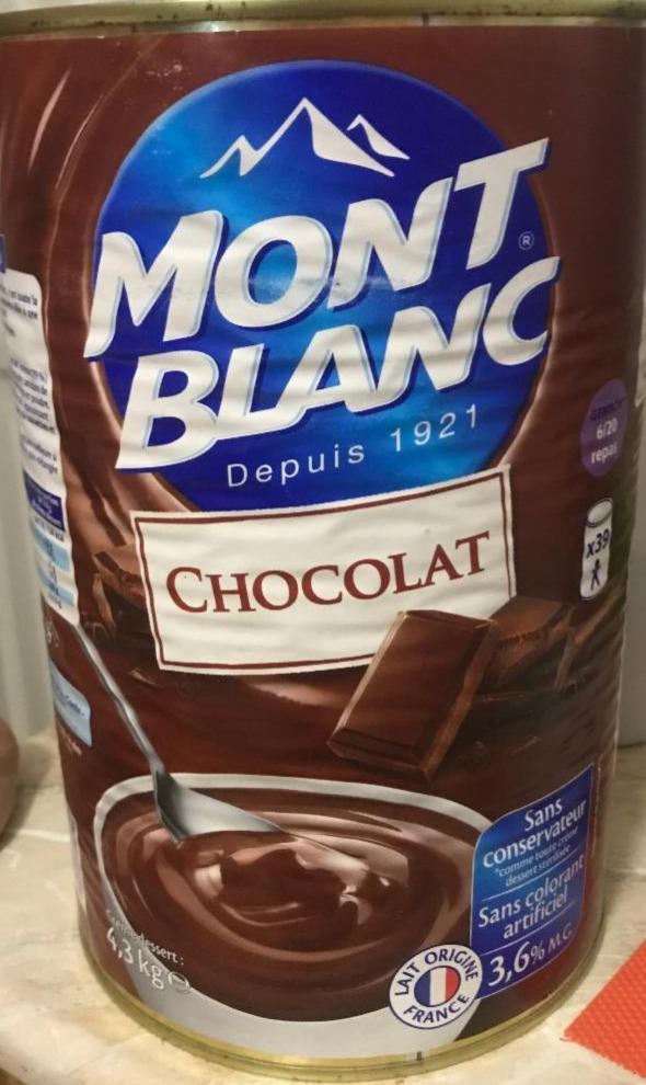 Фото - Crème Dessert Chocolat Mont Blanc