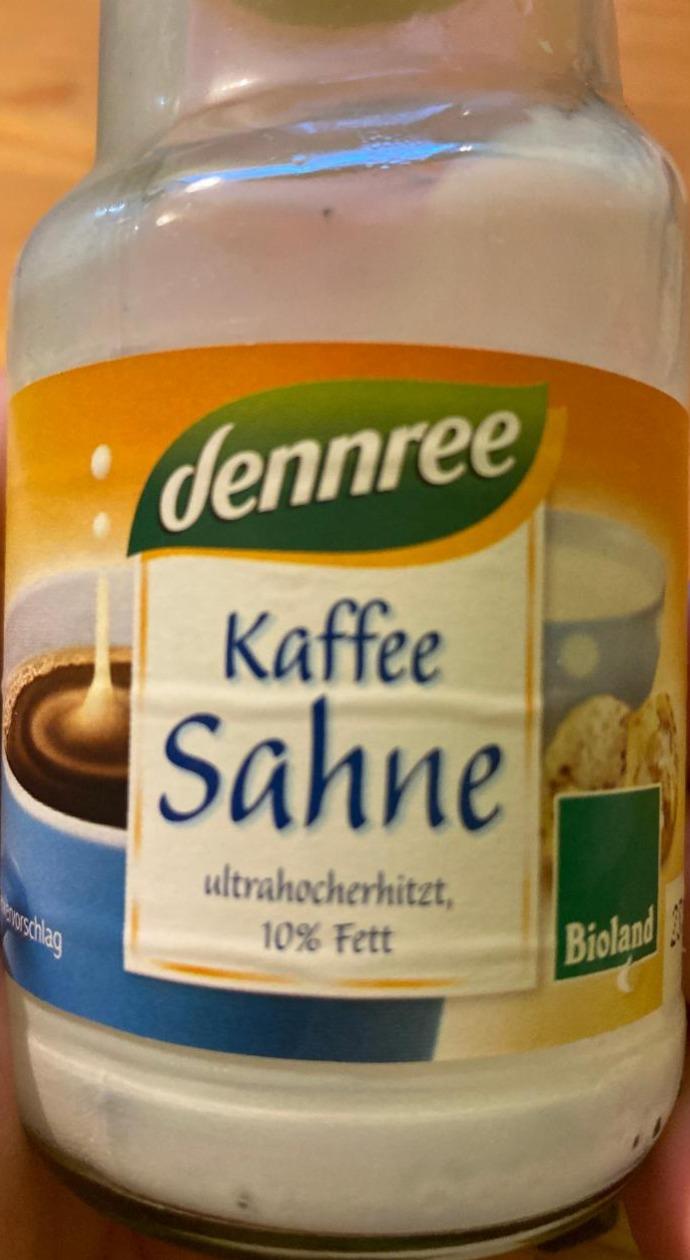 Фото - Kaffee Sahne 10% Fett Dennree