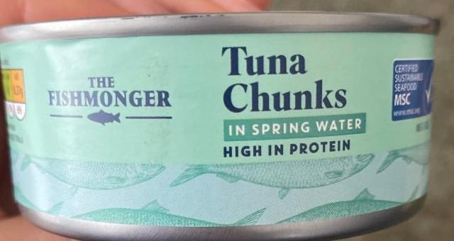 Фото - Тунець шматочками у воді Tuna Chunks In Spring Water The Fishmonger
