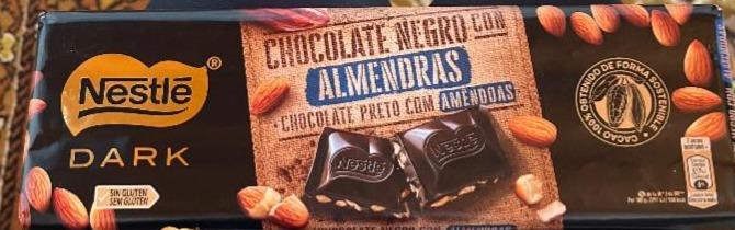 Фото - Чорний шоколад з мигдалем Nestlé