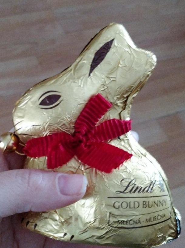 Фото - Gold Bunny mléčná čokoláda Lindt