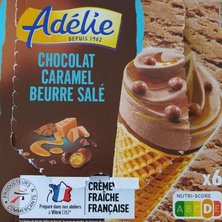 Фото - Морозиво з шоколадом і солоною карамелью Adélie