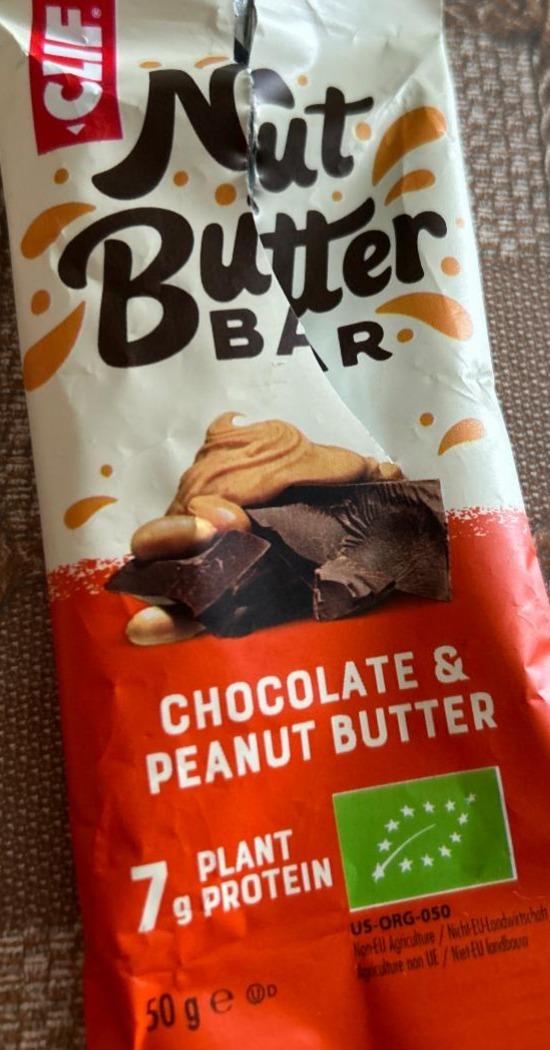 Фото - Nut Butter Bar Bio Chocolate & Peanut Butter Clif