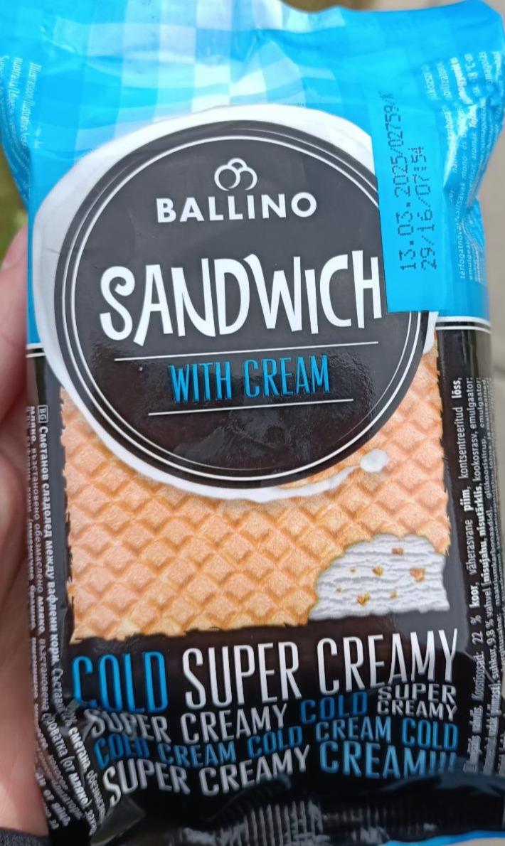 Фото - Морозиво Sandwich Ballino