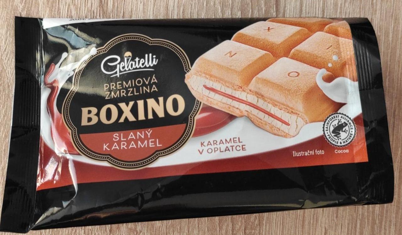 Фото - Морозиво з солоною карамеллю Boxino Slany Karamel Gelatelli