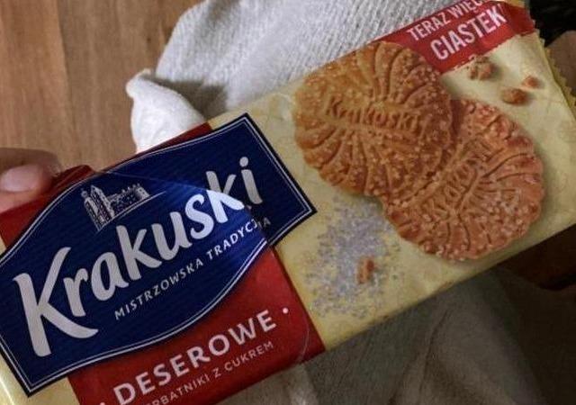 Фото - Печиво Десертне з цукром Krakuski