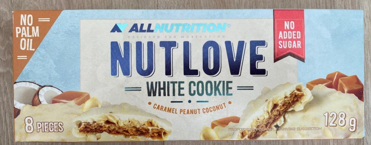 Фото - White cookie caramel peanut coconut Allnutrition
